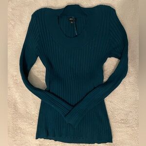 Vintage Apt 9 Dark Teal Long Sleeve